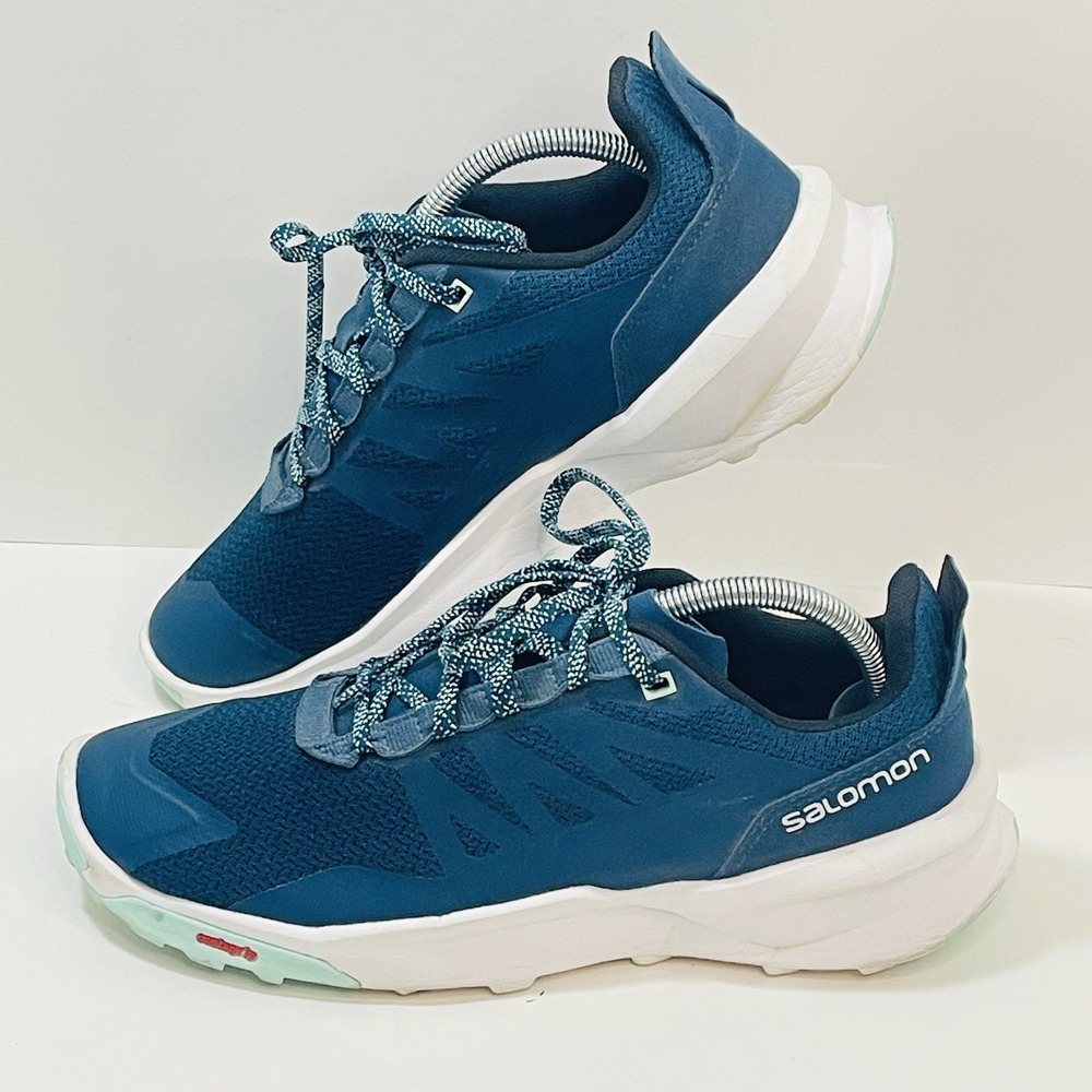 Salomon Patrol W Women Hiking Shoes Sneakers Size 9 US‎ Legion Blue White Yucca